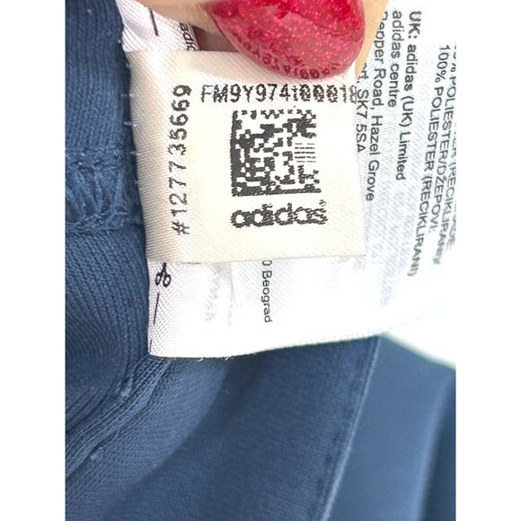 Adidas Men’s Navy Blue Golf Casual Pants 30 x 30 GM3494 Pockets Loops Logo Woven - Picture 5 of 16